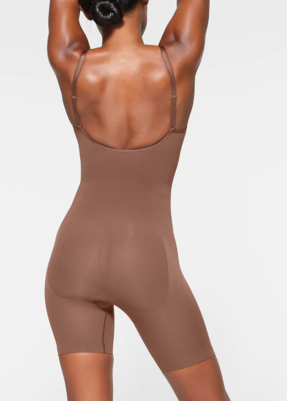 Customized mid-thigh jumpsuits